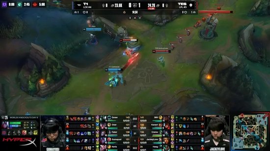 电竞世界杯BLG vs T1赛前历史战绩一览：BLG三胜一负！